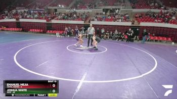 144 lbs Quarters & 1st Wb (16 Team) - Emanuel Mejia, Comal Pieper vs Joshua White, Azle