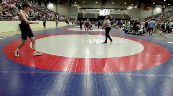 135 lbs Quarterfinal - Cruz Hezel, Roundtree Wrestling Academy vs Aiden Greer, Tift Wrestling Academy