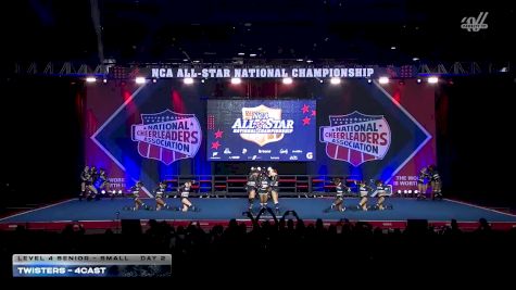 Twisters - 4Cast [2026 L4 Senior - Small Day 2] 2026 NCA All-Star National Championship