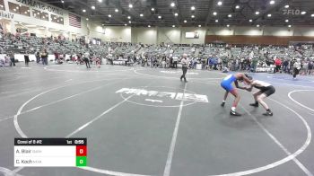 116 lbs Consi Of 8 #2 - Axum Blair, Durham WC vs Carter Koch, Nevada Elite