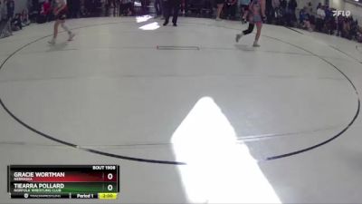 118 lbs Champ. Round 1 - Gracie Wortman, Nebraska vs Tiearra Pollard, Norfolk Wrestling Club