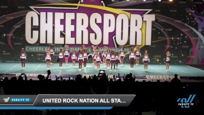United Rock Nation All Stars - KNOCKOUTS [2022 L4 Junior - D2 - Medium] 2022 CHEERSPORT National Cheerleading Championship