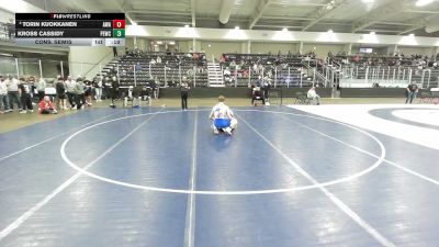 165 lbs Cons. Semis - Torin Kuokkanen, Askren Wrestling Academy vs Kross Cassidy, Patriot Elite Wrestling Club