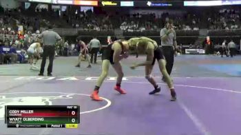 Champ. Round 1 - Wyatt Olberding, Falls City vs Cody Miller, Valentine