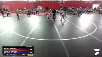 70 lbs Cons. Semi - Rylan Joustra, IL vs Conrad Barber, IL