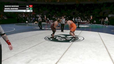 4A 285 lbs Cons. Round 1 - Marcos Montano, Valley vs Miguel Martinez, Taos