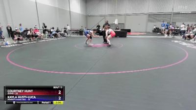 140 lbs Round 3 (8 Team) - Zoe Fries, Idaho vs Josephine Dollman, Pennsylvania Red