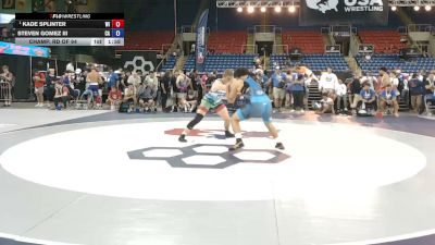 215 lbs Champ. Rd Of 64 - Kade Splinter, Wisconsin vs Steven Gomez III, California