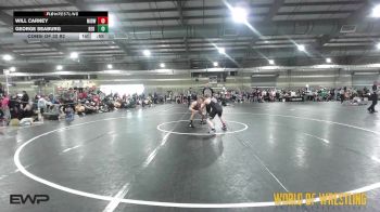 135 lbs Consi Of 32 #2 - Will Carney, Midwest RTC vs George Seaburg, Red Cobra Westling Academy