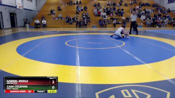 120 lbs Cons. Semi - Gabriel Riddle, Bremerton vs Cash Coleman, Port Angles