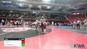 46 lbs Consi Of 8 #2 - Dylan Lockwood, Heat vs Jenson Sisco, Owasso Takedown Club