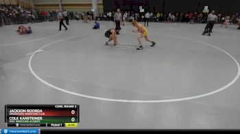 136 lbs Cons. Round 2 - Jackson Roorda, Grindhouse Wrestling Club vs Cole Kansteiner, MWC Wrestling Academy