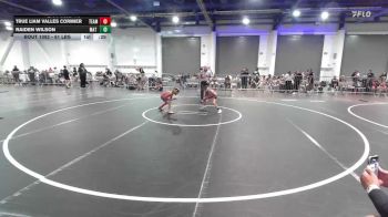 61 lbs Consi Of 8 #2 - True Liam Valles Cormier, Team Aggression vs Raiden Wilson, Mat Demon WC