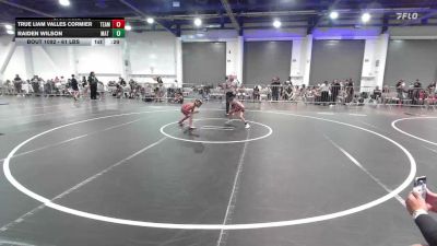 61 lbs Consi Of 8 #2 - True Liam Valles Cormier, Team Aggression vs Raiden Wilson, Mat Demon WC