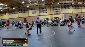 68 lbs Round 4 (10 Team) - Hendrix Lewis, Headhunters vs Merrick Fraser, Warhawks Wrestling