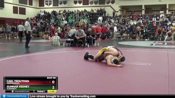 145 lbs Round 1 - Gunnar Keeney, Alburnett vs Cael Troutman, Independence