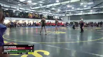141 lbs Round 3 (8 Team) - Zachary Platte, Adrian vs Matt McEnroe, University Of Wisconsin - White Water