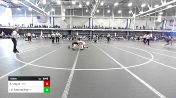 133 lbs Round Of 16 - Sean Logue, Unattached-Lock Haven vs Vincent Santaniello, Pittsburgh