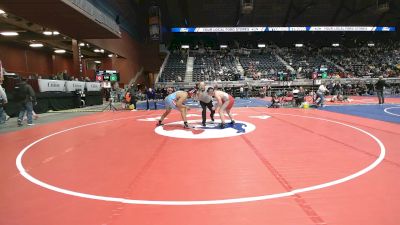 2A-285 lbs Quarterfinal - Roland Burton, Wyoming Indian vs Kale Harless, Sundance