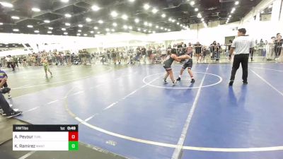 Rr Rnd 2 - Anthony Peyour, Turlock Wrestling vs Kailani Ramirez, Mantanona TC