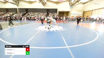 184-H lbs Consi Of 16 #1 - Lorenzo Gunzer, GPS Wrestling Club vs Lincoln Goldey, TWC