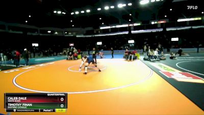 157 lbs Quarterfinal - Caleb Dale, White River vs Timothy Finan, Eastside Catholic