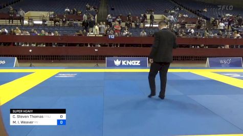 Carl Steven Thomas vs Malcolm I. Weaver 2024 Pan IBJJF Jiu-Jitsu No-Gi Championship