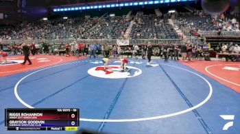 56 lbs Quarterfinal - Riggs Bohannon, Windy City Wrestlers vs Grayson Goodvin, Sheridan Wrestling Club