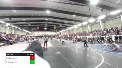 126 lbs Round Of 16 - Ricky Olmos, Montrose Elite vs Juaquin Duran, Stout Wr Acd