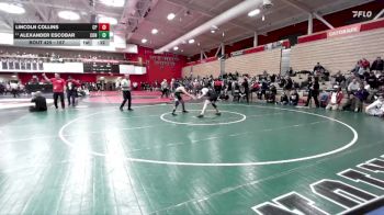 157 lbs Cons. Round 3 - Lincoln Collins, College Park vs Alexander Escobar, Concord