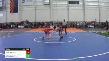 126 lbs Round Of 64 - John Strapp, Thunder WC vs Alexander Cardoza II, Team Excel