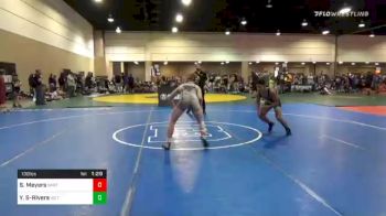 130 lbs Semifinal - Steel Meyers, Whitted Trained Wrestling Club vs Yandro Soto-Rivera, US Territory