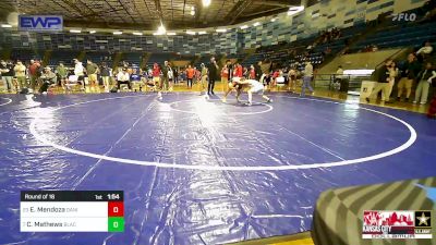 113 lbs Round Of 16 - Eli Mendoza, Daniel Cormier Wrestling Club vs Cooper Mathews, Black Fox Wrestling Academy