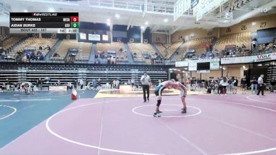 157 lbs Cons. Round 4 - Aidan Burke, Adams State vs Tommy Thomas, Colorado Mesa