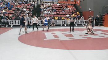 120 lbs Cons. Round 3 - Cameron Snyder, Montgomery Bell Academy vs Brody Connell, McCallie School