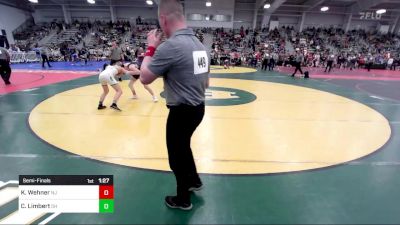 113 lbs Semifinal - Kurt Wehner, NJ vs Colyn Limbert, OH