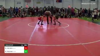 57 lbs Consi Of 8 #1 - Nixon Herrera, Rough House vs Nicholai Hayman, Hemet Youth WC