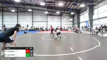 132 lbs Prelims - Mark Paradine, Red Cedar Wrestling Club vs Michael Carmody, OMP White