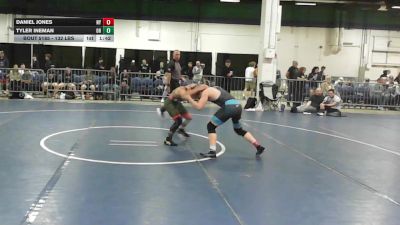 132 lbs Round Of 64 - Daniel Jones, NY vs Tyler Ineman, OH