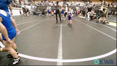 37-40 lbs Final - Wenston Quillin, Chickasha Youth Wrestling vs Jonah Beard, Bridge Creek Youth Wrestling