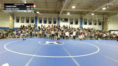 138 lbs Final - Gianna Reed, Longmeadow vs Asher Polanco, Methuen