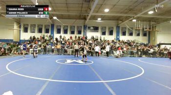 138 lbs Final - Gianna Reed, Longmeadow vs Asher Polanco, Methuen
