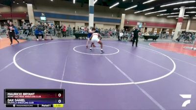 170 lbs Semifinal - Mauricio Bryant, Heart And Pride Wrestling Club vs Dax Daniel, Valhalla Wrestling Club