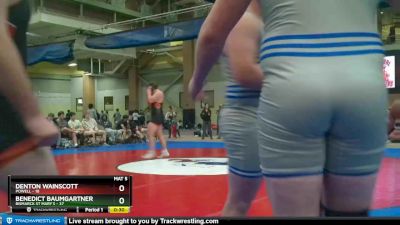 285 lbs Carter Michlitsch, Bismarck St Mary`s vs Doug Bettger, Powell