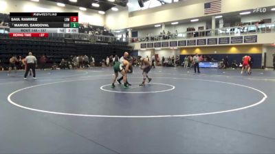 157 lbs Cons. Round 3 - Saul Ramirez, Lemoore College vs Manuel Sandoval, East Los Angeles College