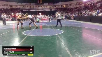 5A 189 lbs Quarterfinal - Martin Gomez, Volcano Vista vs Isaac Foutz, Farmington