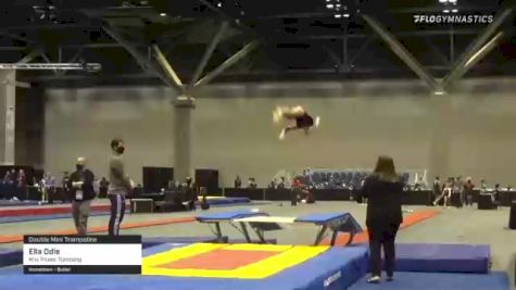 Ella Odle - Double Mini Trampoline, Kris Power Tumbling - 2021 USA Gymnastics Championships