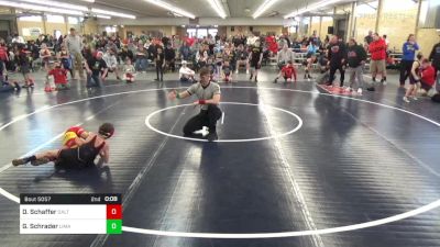 M 58 lbs Consi Of 8 #1 - Dane Schaffer, Dalton vs Grey Schrader, Lima