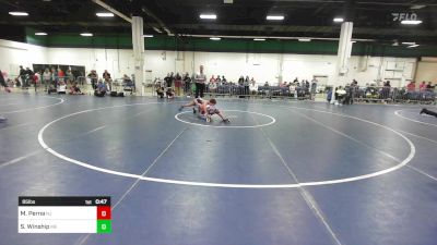 85 lbs Consi Of 16 #2 - Michael Perna, NJ vs Sam Winship, ME