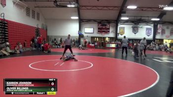 Quarterfinal - Kannon Johnson, Burlington Junior Wrestling vs Oliver Billings, Keokuk Kids Wrestling Club